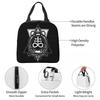Satanic Cross Leviathan's Cross And Tentacles Insulated Lunch Bag for Kids School Cooler Thermal Food Box Tote Lunch Boxes