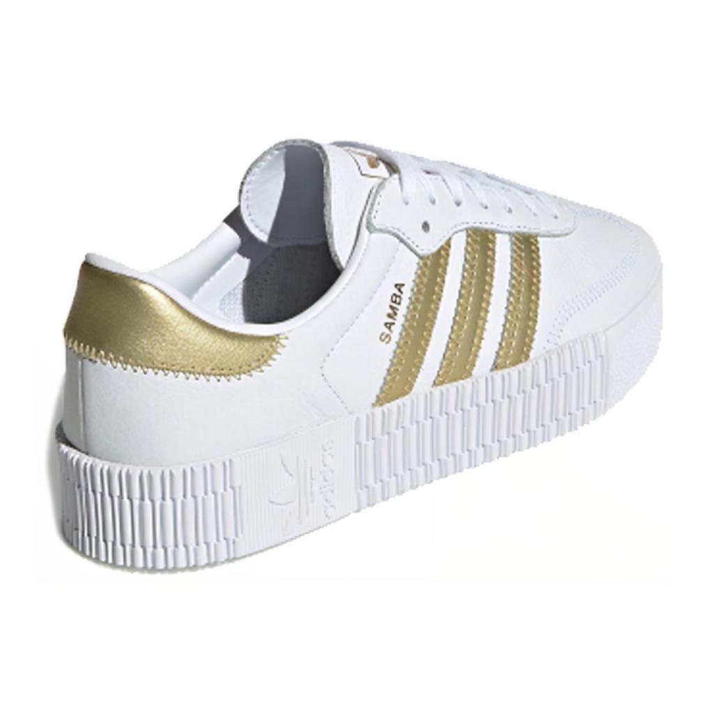 Adidas Sambarose White Gold Metallic Women's EE4681
