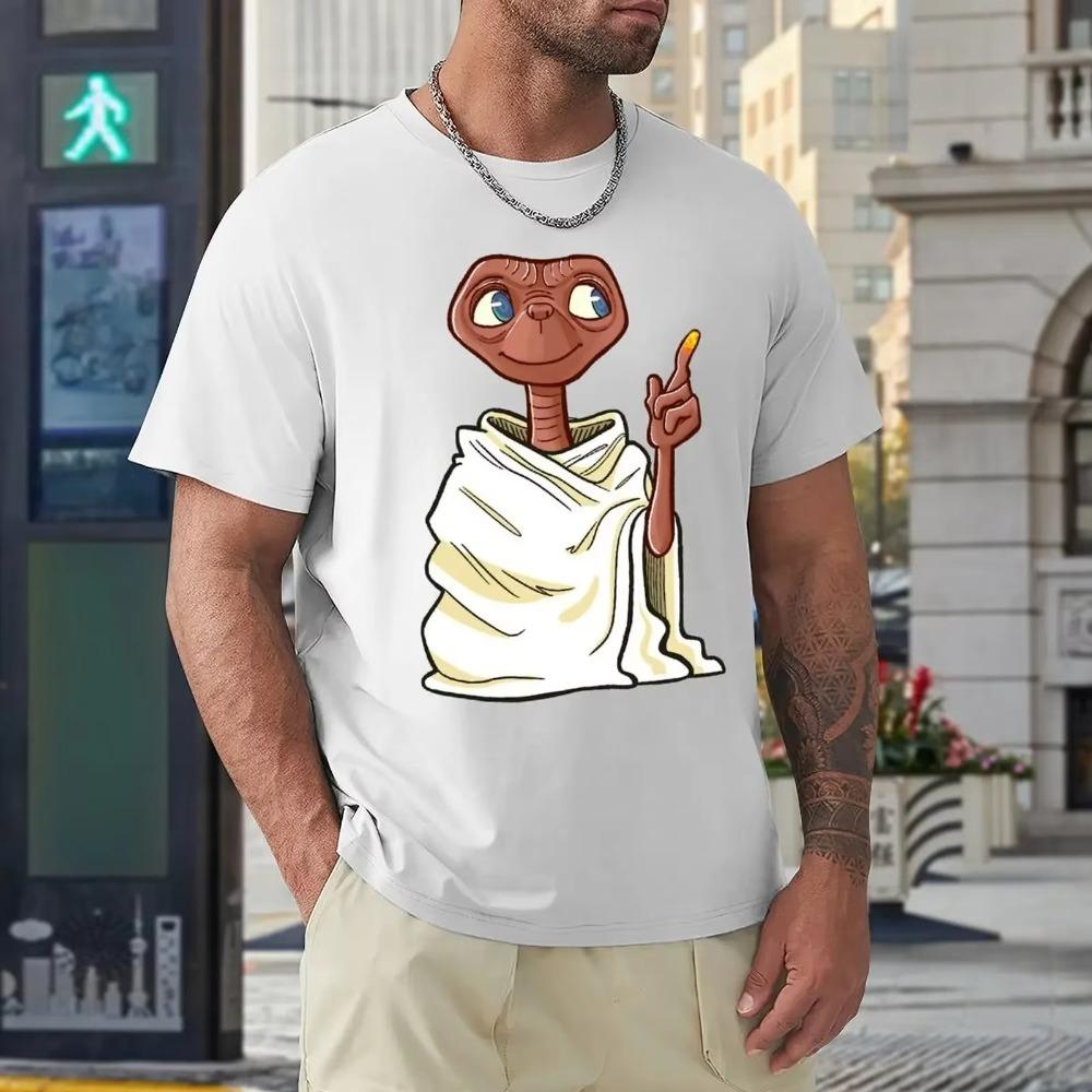 E.T. Classic For Sale T-shirt Harajuku Motion T-shirts Hot Sale Aactivity Competition Humor Graphic USA Size