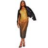 Missy Empire Womens/Ladies Ombre Satin Cowl Neck Midi Dress