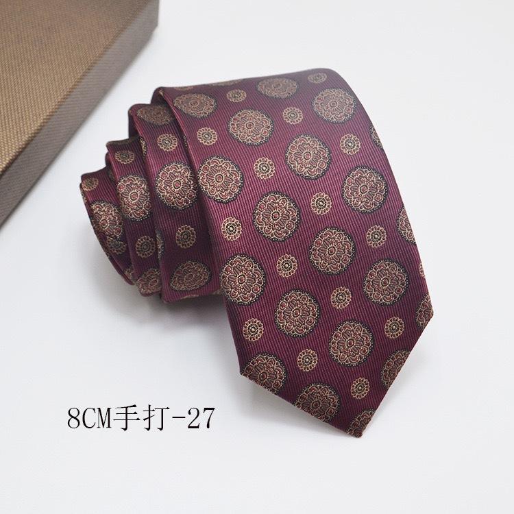 Formelles Hemd Business Krawatte Hochzeit Bankett Herren Polyester Handgebunden Lange Krawatte