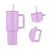 Kubek Termiczny Ze Słomką 1200 Ml Lavender Purple