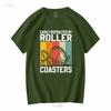 Theme Park Quote For A Lover T Shirt Roller Coaster Addict Rollercoaster Funny Amuseunisext Long Or Short Sleeves Vintage Washed