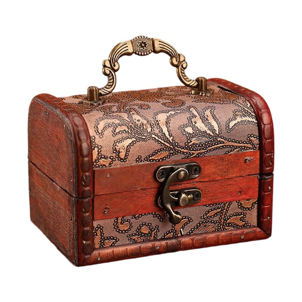 Wood Jewelry Organizers Portable Earring Display Box Necklace Storaging Case for Secure Storage and Travel Convenience