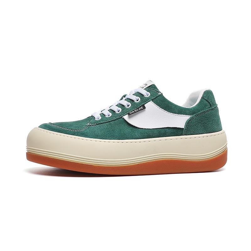 

Трансграничные кроссовки в гонконгском стиле из натуральной кожи с большим пальцем - Унисекс холщовые кеды Size 43