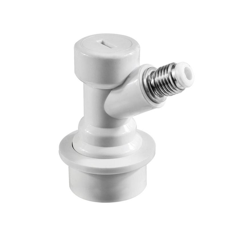 30PSI/60PSI/90PSI Mini CO2 Charger Kit, Thread Connection Homebrew Beer Pressure Regulator with Gas Ball Lock Disconnect