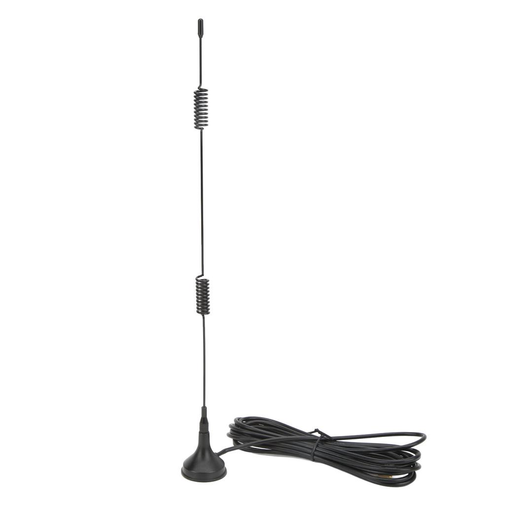 2PCS Radio Antenna 15DBI 5G External Omnidirectional SMA Inner Needle Interface Suction Cup Antenna for DTU