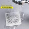 Self-Adhesive Anti-Insect Floor Drain Hair Filter for Bathroom & Kitchen