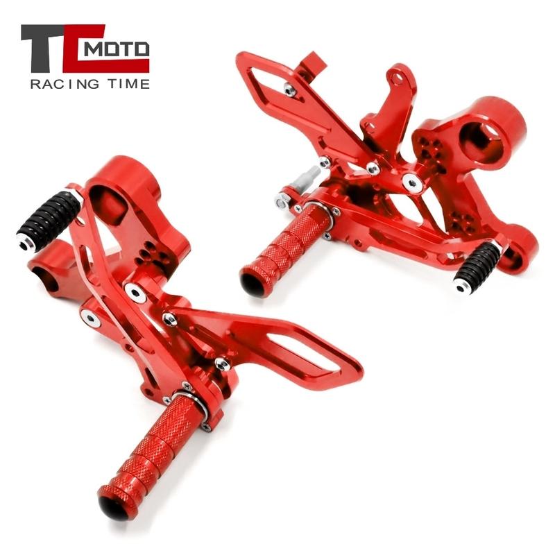 For Yamaha MT09 FZ09 MT-09 FZ-09 MT 09 2013 2014 2015 2016 Motorcycle Rearsets Rear Set Foot Pegs Pedal Footrest Tracer XSR900
