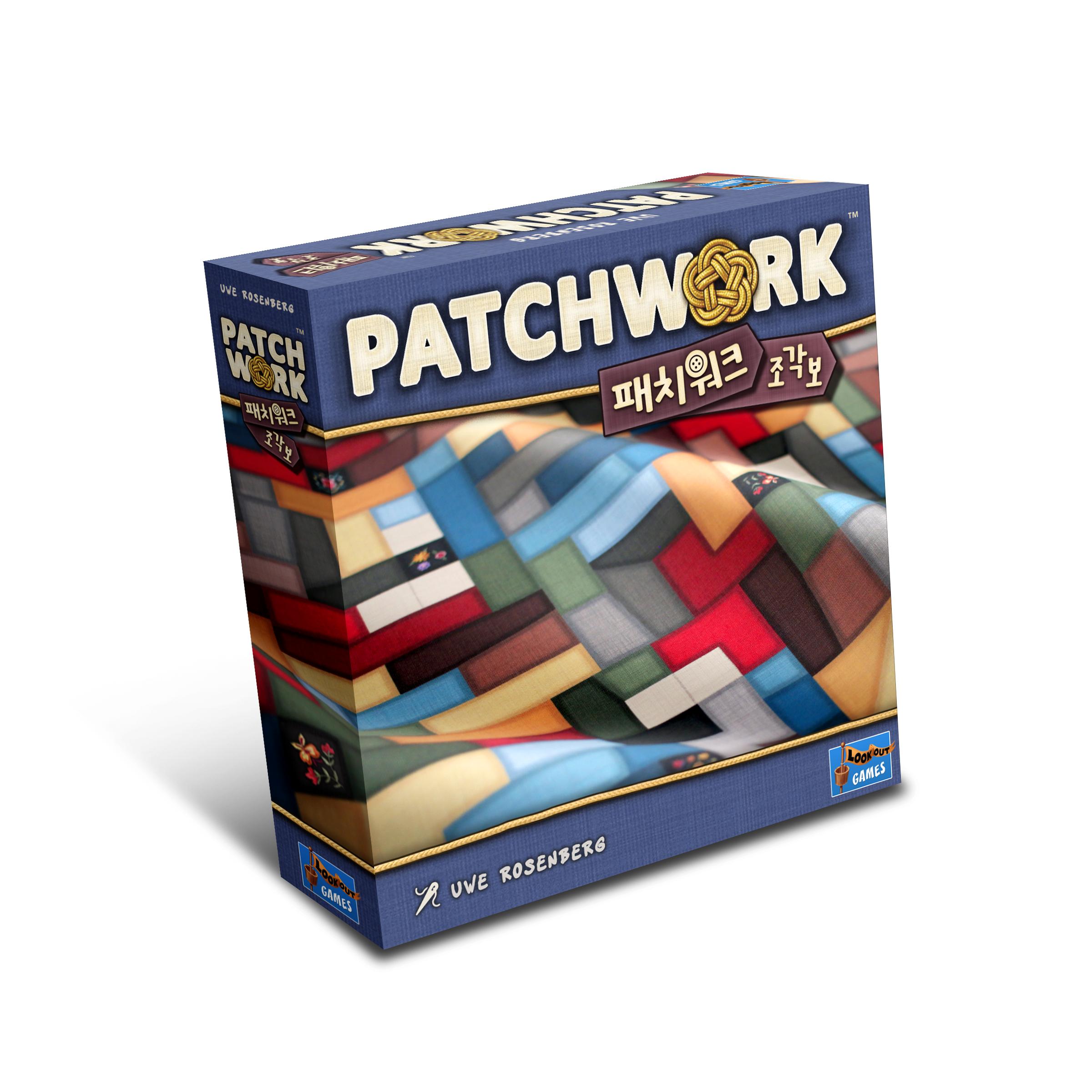 Patchwork: Jogakbo Traditional Culture Board Game (Official Korean Edition) - 2-Player