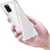 Protective Case - Phonillico - Samsung Galaxy A41 - Soft Silicone - Transparent - Ultra Slim