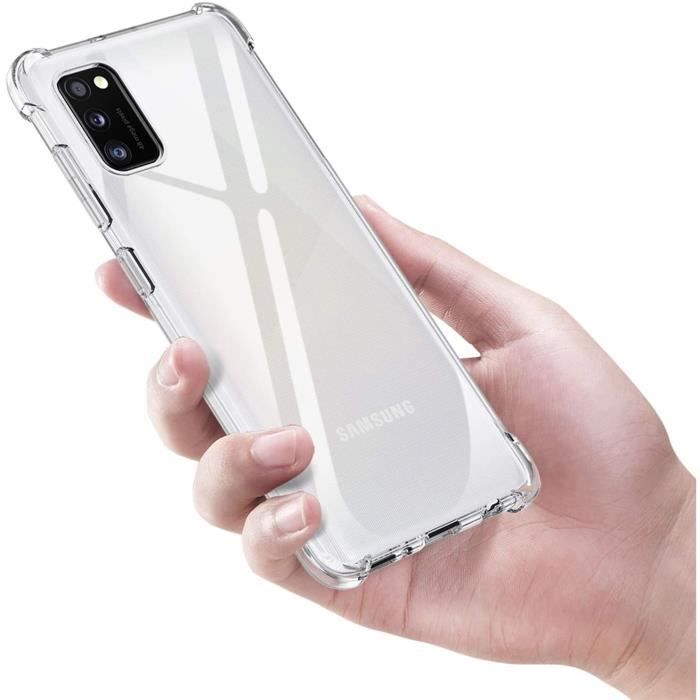 Protective Case - Phonillico - Samsung Galaxy A41 - Soft Silicone - Transparent - Ultra Slim