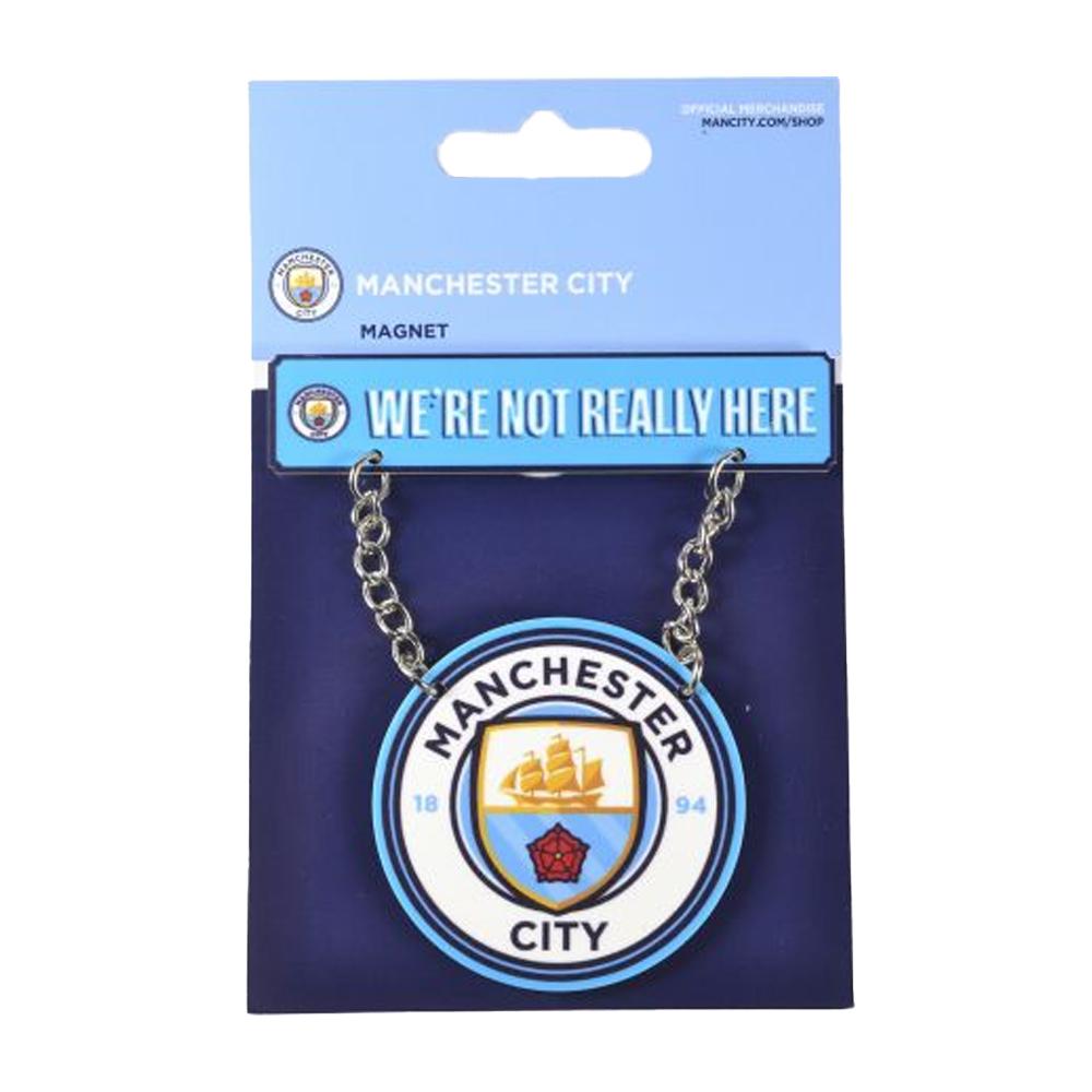 Manchester City FC Hängendes Straßenschild Kühlschrankmagnet