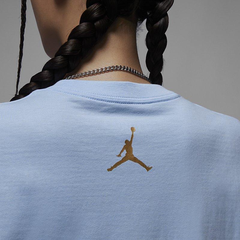 Jordan American Retro Dopamine Letter And Number Print Sport Casual Loose Breathable Round Neck Short Sleeve Drop Shoulder T-Shirt FQ0362-456