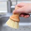 Long Handled Kitchen Cleaning Brush Solid Wood Dishwashing Brush  for Cleaning and Scrubbing Pots