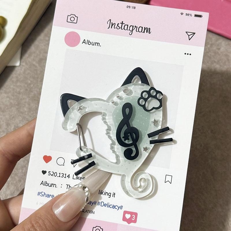 Kreativ Form Karbinhake Koreansk Handtält Dekoration Ryggsäck Hänge Tecknad Väskberlocker Ryggsäcksaccessoarer