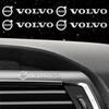 4pcs Car Styling Metal Stickers Interior Decoration Decals For Volvo XC90 V90 V60 XC60 V40 S80 S60 S90 C40 XC40 V70 XC70 C30 C70