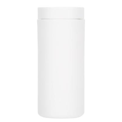 Dispenser manuale sapone liquido 240ml, lozione, shampoo, bottiglia in silicone morbido, facile da spremere per la cucina