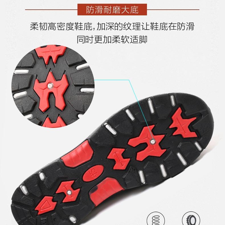 Spring and Summer Shoes Men's Cloth Shoes Single Shoes Men's Work Men's Black Cloth Shoes Hiking Shoes Non-slip Labor Insurance