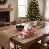 Creative Iron Christmas Tree Napkin Holder Stable Decorative Paper Dispenser Rack Minimalist Paper Storage Rack Dining Room