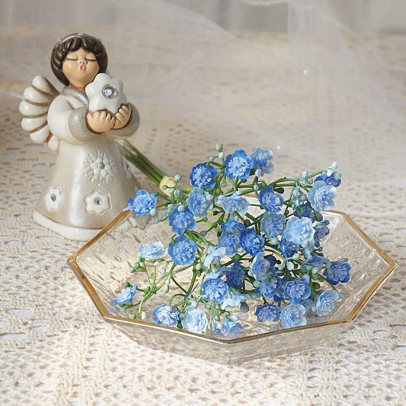 23cm Artificial Flower Baby's Breath Gypsophila Wedding Home Decoration DIY Bouquet Arch Flowers Arrangement Supplies