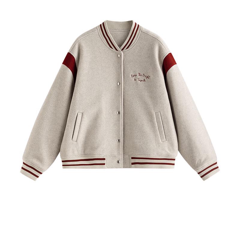 Chuyu Women's Baseball Cotton Padded Jacket