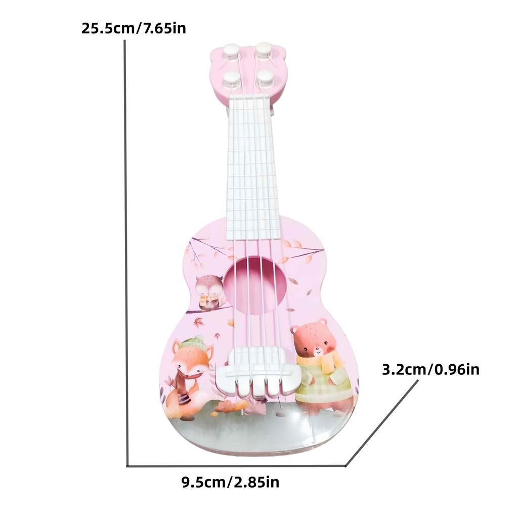 Miniature Guitar Instrument Ukulele For Beginners, Suitable For Male And Female, Gift For Musical Novices