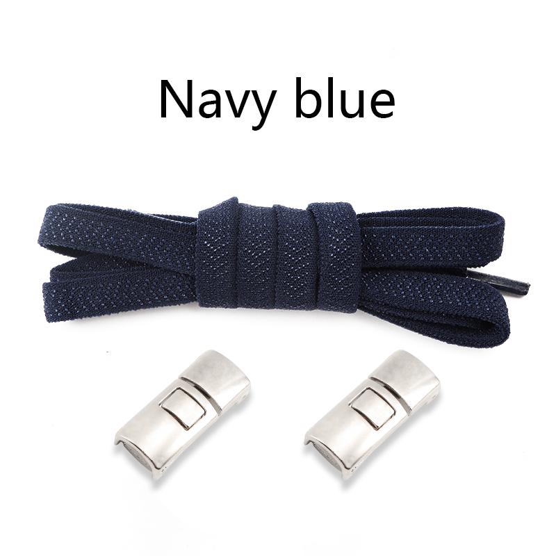 Hebilla Cruzada Cordones Elásticos Zapatillas Cordones sin Nudos Grosor 8MM Planos Cordones sin Atar Niños Adulto Running Cordón de Goma