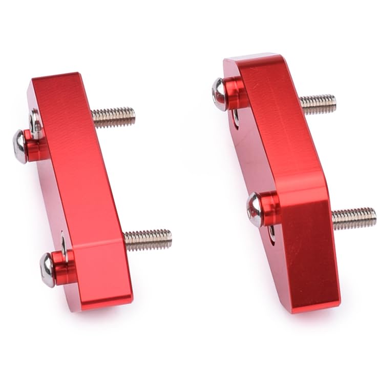 Zvýšení plexi motocyklu pro Kawasaki Ninja 400 Ninja 250 2018-2023 (Červené)