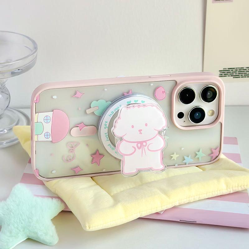 Zhitai Magnetic Frosted Case for iPhone Series (11-15 Pro Max)