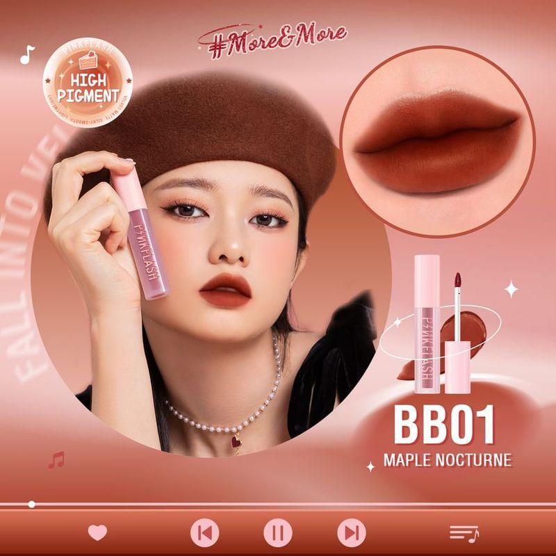 PINKFLASH - Luftiger Matt Mousse Tint - 10 Farben
