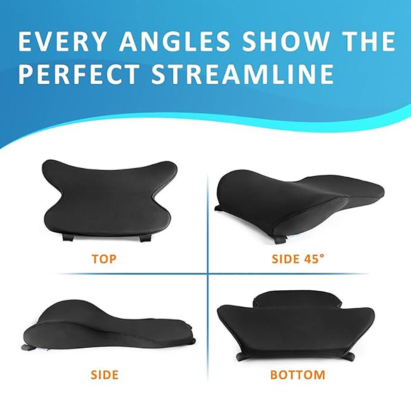Lumbar Support Pillow for Car, Truck Accessories Travel Essentials, Memory Foam Back Cushion for Back Pain Relief,Fits Most Cars