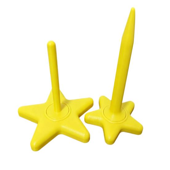 3D Printed Yarn Smooth Spinner Holder Cute Rotating Yarn Star Tangle-Free Yarn жёлтый