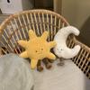 Koreanische Creme Wind Heilung lächelnde Sonne Mond Puppe weich niedlich Mädchen Herz Heimdekoration Plüsch Kissen