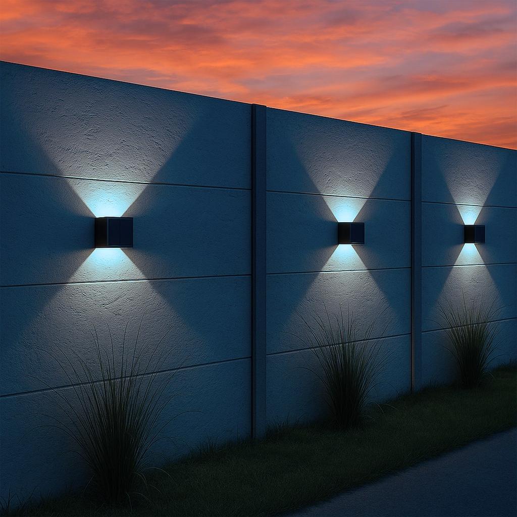 Wings Solar Wall Lamp 50Lm 6000K
