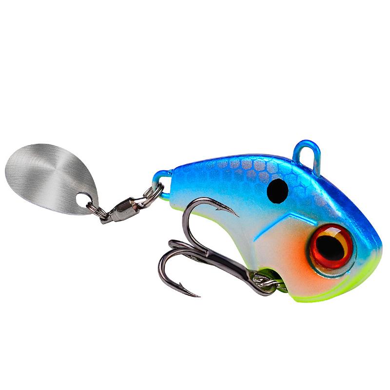 Fishing Lures Wobble Rotating Metal Vib Vibration Bait Winter Fishing 6g 15g 28g Artificial Hard Baits Spinner Spoon Lure Pesca