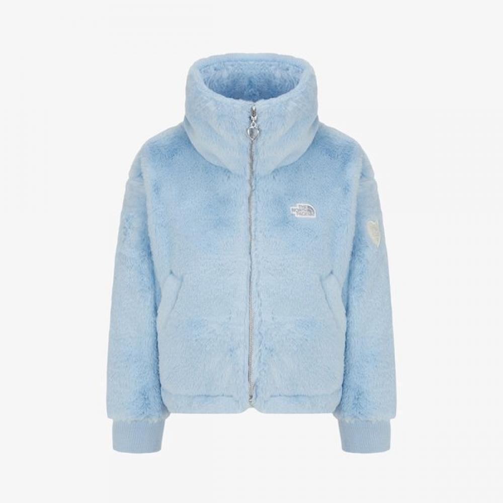 

The North Face Girls Fleece Jacket Light Blue Nj4fr52u LIGHT BLUE/100