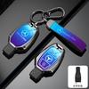 RPO5   Leather Car Key Case Fob for Mercedes Benz A B C S Class AMG GLA CLA GLC W176 W221 W204 W205 Suede Car Key Cover Bag
