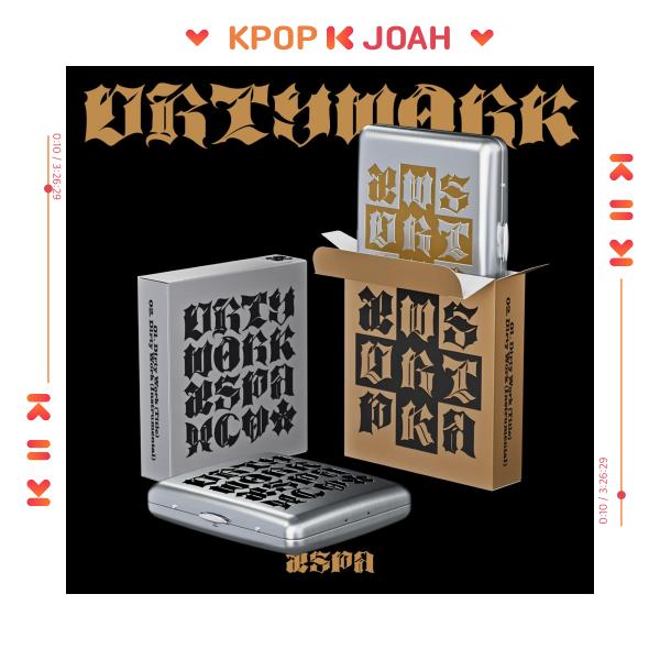 

(Брудний Кейс Вер.) aespa [Dirty Work] Сингл-альбом RANDOM