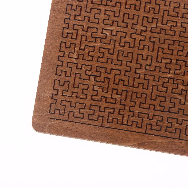 1/2/5Pcs Impossible Jigsaw Puzzles Brain-Teaser Tangram Board Games Impossible Wooden Iq Puzzles Toys For Adults