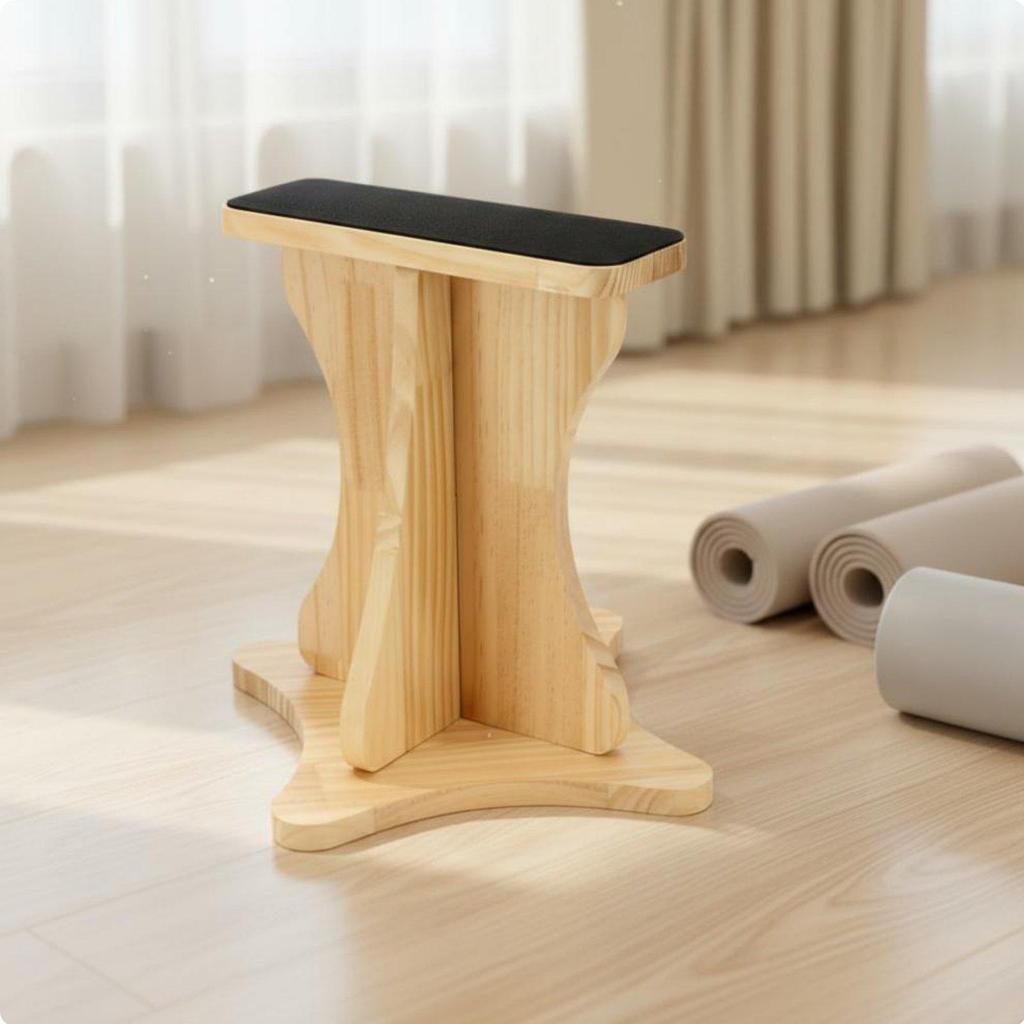 Wooden Cheer Acrobatic Stand Non-Slip Surface Cheerleading Gear Detachable