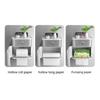 Toilet Tissue Box Toilet Paper Rack Toilet Wall-Mounted Creative Punch-Free Waterproof Toilet Paper Tissue Roll Box