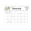 English Calendar For 18 Months, And Creative Desktop Planner