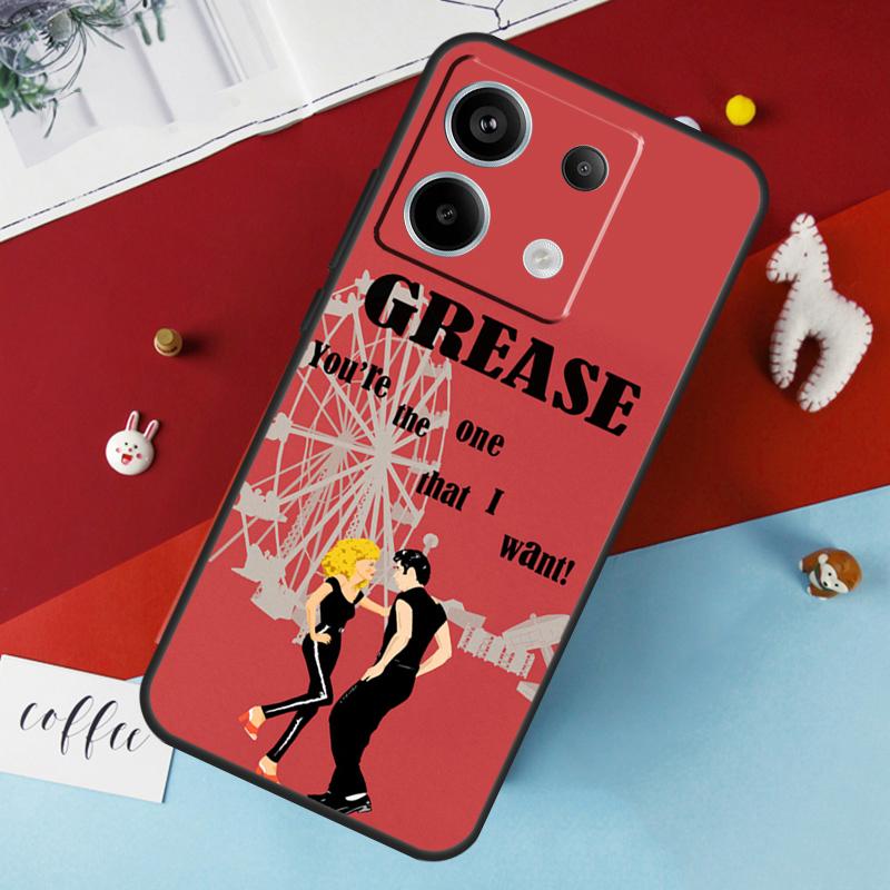 Pink Ladies Grease Movie Case For Xiaomi Redmi Note 14 13 Pro 12 11 10 15 Pro Plus Redmi 15 10C 12C 13C 14C 15C Cover