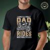 Shirt Cotton Casual T-shirts Only A Cool Dad Motorcycle Mens Summer Moto Cycling Sportswear Tee