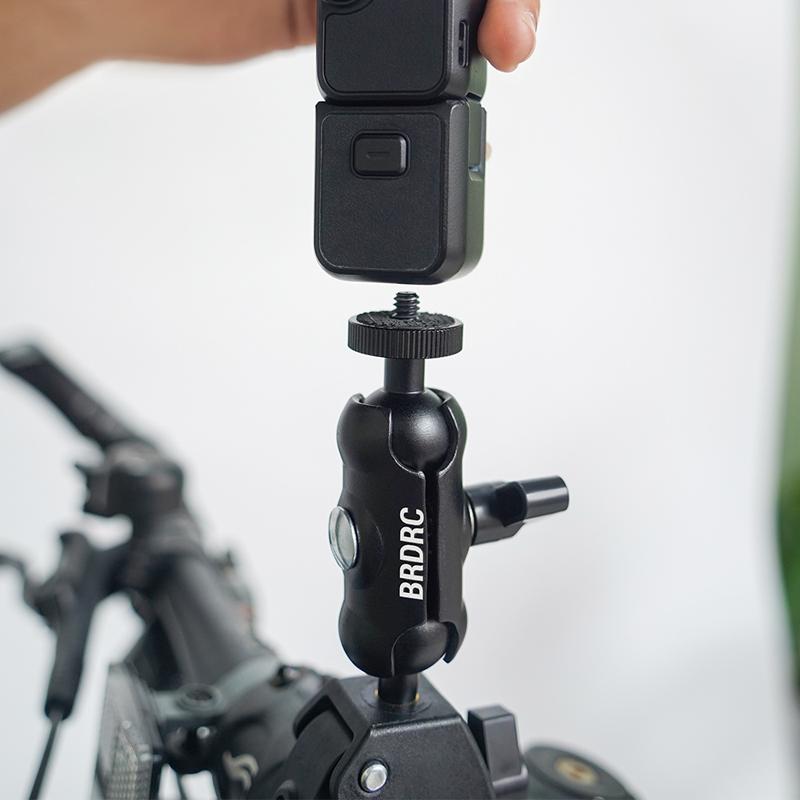 Bike Clip Mount for DJI Pocket 3/2,Bicycle Bracket Holder Fix Clamp Handheld Gimbal Camera Accessories