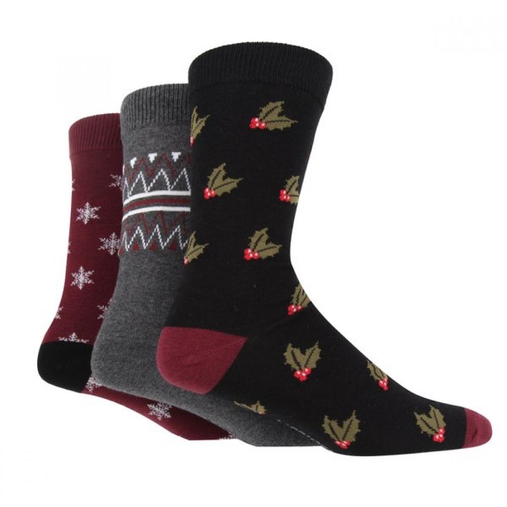 Sock Shop Men S Sock Set Holly And Berry Holly