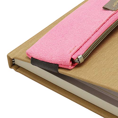 Color Chart Traveler's Band Pencil Case A6 (75 Peony Bouquet)