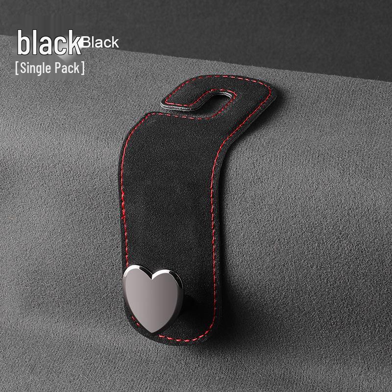 Alcantara Leather Car Seat Back Hook - Interior Decor Accessory