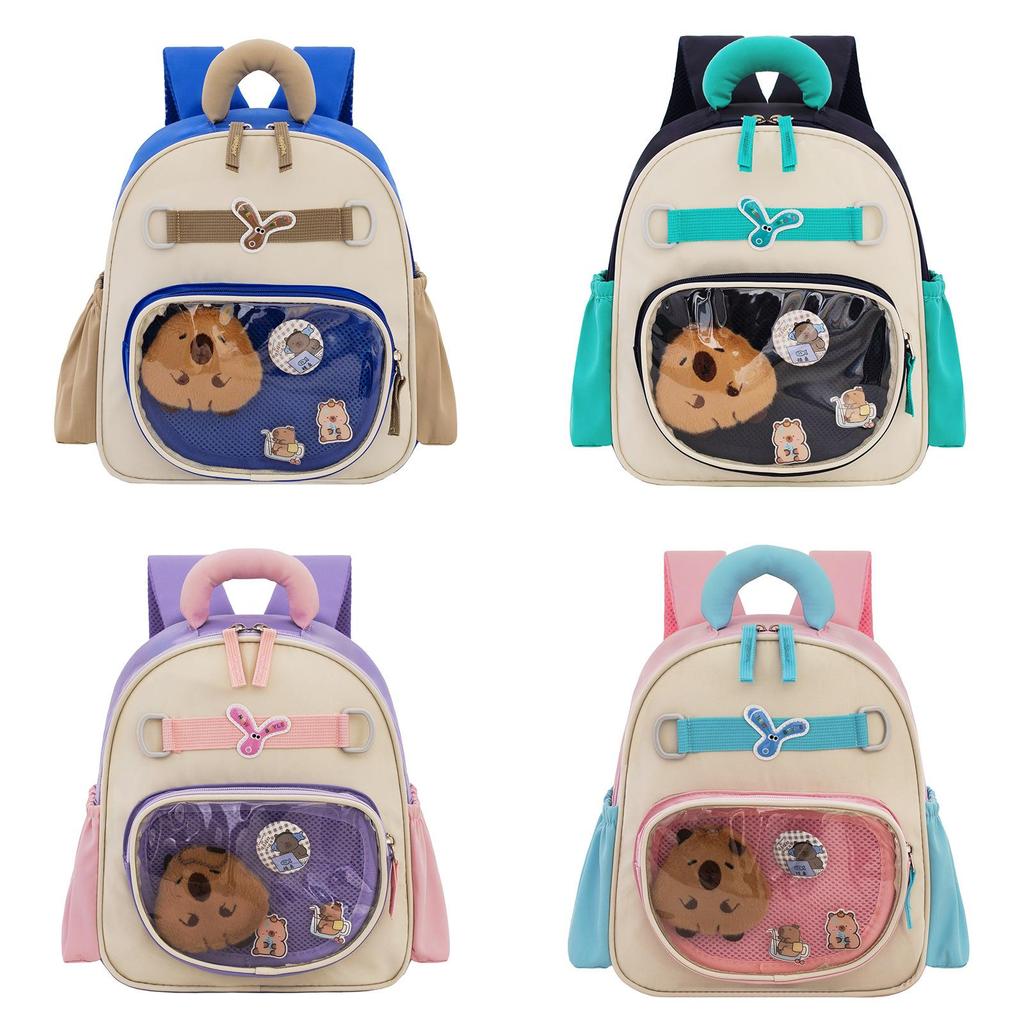Childrens Cartoon Backpack With Nylon Material For Kindergarten Kids